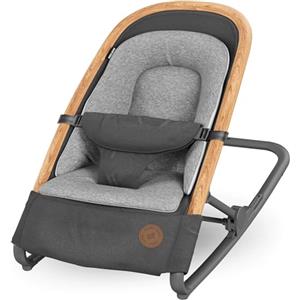 Maxi-Cosi Kori Sdraietta Neonati in Tessuto, 0-6 mesi, 9 kg, Sdraietta Pieghevole, 3 Posizioni di Reclinabile, Chiusura Compatta, Cinture Easy-in, Chiusura Compatta, Essential Graphite