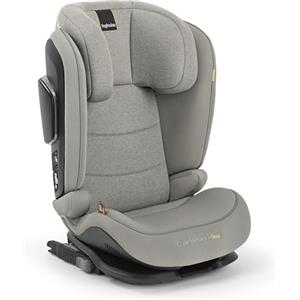 Inglesina Cartesio i-Size Seggiolino Auto, Isofix, per Bambini da 3 a 12 Anni circa, dai 100 ai 150 cm, Moon Grey