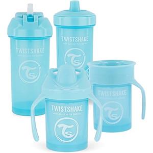 Twistshake All in one Drink Set di Bicchiere Salvagoccia Ragazzo