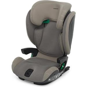 Foppapedretti Seggiolino Auto Skill I-Size, per bambini da 100 a 150 cm di altezza, 3-12 anni, conforme ECE R129, Fissaggio Dualfix (Isofix e non), Protezione Impatti Laterali, Desert