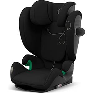 CYBEX Gold Seggiolino Auto per Bambini Solution G i-Fix, Per Auto Con e Senza ISOFIX, Per Bambini da circa 3 a 12 Anni (100 - 150 cm), Da 15 a 50 kg circa, Moon Black