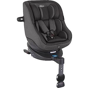 GRACO - Turn2Me i-Size R129 Seggiolino auto ISOFIX con rotazione di 360°, da 40 a 105 cm (dalla nascita fino ai 4 anni circa), Heather