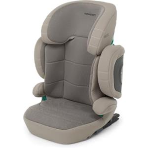 Foppapedretti Seggiolino Auto Open I-Size, per bambini da 100 a 150 cm di altezza, 3-12 anni, conforme ECE R129, Fissaggio Dualfix (Isofix e non), Protezione Impatti Laterali, Sfoderabile, Desert