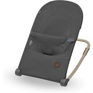 Maxi-Cosi Loa Sdraietta neonato, sdraietta ergonomica a dondolo, 2 posizioni reclinate, ultracompatta e leggera, in tessuto 100% riciclato, Da 0 a 6 mesi, 0-9 kg, Beyond Graphite