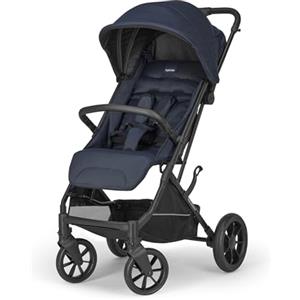 Inglesina Zenit Passeggino, Blu, Compatto, Adatto fino a 22kg, Ruote con Sospensioni, Seduta Ampia, Esclusiva Amazon