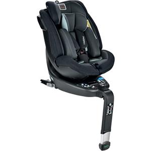 Inglesina Halley, Seggiolino auto rotante 360, Da 0 a 7 Anni Circa, da 40cm 125 cm, Black