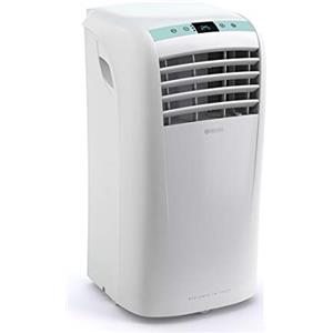 Olimpia Splendid-01921 Dolceclima Compact 10 P- 3-in-1 Climatizzatore Portatile: Raffrescamento,Ventilazione,Deumidificazione,10.000 Btu/H,2.64 Kw,Gas R290,Timer 24h,bianco-per ambienti fino a 80m³