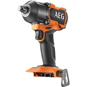 AEG BSS18MTF12BL-0 Avvitatore a Impulsi ½ Quadro Brushless a Batteria 18V, Coppia Massima di 785 Nm, 2800 Giri/Minuto, e 3800 Impulsi al Minuto, Solo 180mm di Lunghezza Totale, Batteria Non Inclusa