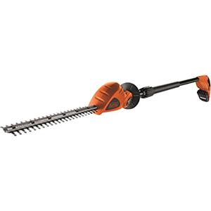 BLACK+DECKER,TAGLIASIEPI A TESTA ORIENTABILE 18 V - 2.0 AH - LAMA 43 CM - PASSO 12 MM - LAME DOPPIA AZIONE - LAME A TAGLIO LASER . GTC1843L20-QW