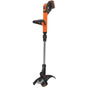 BLACK+DECKER,TAGLIABORDI POWER COMMAND 18 V - 4.0 AH- TAGLIO 30 CM - VELOCITA' REGOLABILE - FILO SINGOLO 1.5 MM - DOPPIA IMPUGNATURA - RUOTA PER BORDATURA.. STC1840EPC-QW