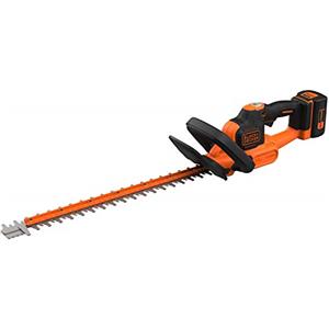 BLACK+DECKER,Tagliasiepi Batteria Litio Lunghezza lama 55 cm, Impugnatura Ergonomica 36 V 2.5 Ah. BCHTS3625L1-QW