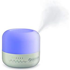 Olimpia Splendid Astomi Sound Aroma Diffusore Umidificatore con Cromoterapia e Timer, Speaker Bluetooth per Musica