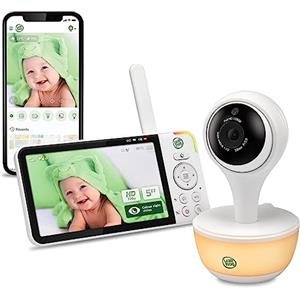 LeapFrog Leap Frog LF815HD Baby Monitor Video e Audio Con Luce Notturna a 7 Colori, 5