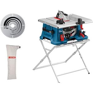 Bosch Professional Banco Sega Gts 635-216 (Incl. Banco Sega Gta 560 Professional, 1 Lama per Sega Circolare Optiline Wood, Sacco Raccoglipolvere)- Amazon Exclusive Set