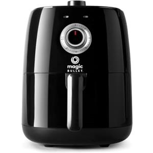 Magic Bullet NutriBullet friggitrice ad aria, Friggitrice senza Olio, friggitrice ad aria calda, air fryer, potenza 1300 W, capacità da 2.5l, Nera, MBA021B