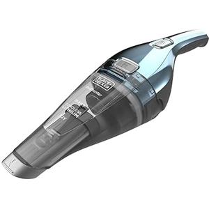 BLACK+DECKER, Aspirabriciole Senza Fili Potente a Batteria Litio con Doppio Sistema di Filtraggio, Design Compatto, Contenitore Rimovibile, Supporto a Muro, Capacità 385 ml 7.2 V 14.4 Wh. NVC220WBC-QW