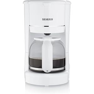 Severin KA 4323, Macchina per caffè americano usabile anche per preparare tisane e the, Filtro permanente lavabile, piastra riscaldante, Capacità 1,25 litri, Presa Schuko, 900 W