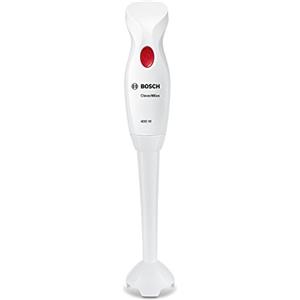 Bosch Elettrodomestici MSM14000 CleverMixx Frullatore ad Immersione, 400 W, 50 Decibel, Plastica, Rosso