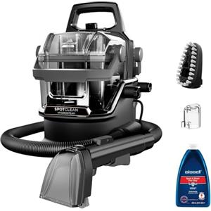 BISSELL SpotClean HydroSteam, Lavatappeti, Pulitore a Vapore con Tecnologia HydroSteam, Lava Tappezzeria per Tappeti, Auto, Divani, Moquette, Materassi e Altro, Potente Motore da 1000W, 3689N