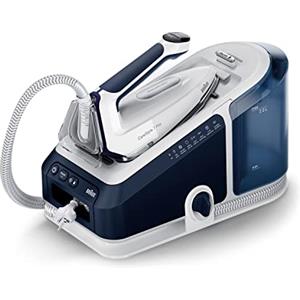 Braun CareStyle7 IS7282BL Ferro da stiro a Caldaia con 5 Anni di Assistenza, Colpo Vapore 600g/min, Spegnimento Automatico,Sistema Bloccaggio Ferro, Riscaldamento Rapido, Serbatoio Removibile 2L, Blu