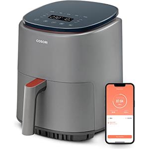 COSORI Friggitrice ad Aria Smart da 3,8L, Cottura Multistadio Preimpostata, Air Fryer Risparmio Energetico, 75-230℃, 1500W, 2-3 Porzioni, Ricette Online, Lavabile in Lavastoviglie, Amazon Exclusive