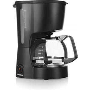 Tristar CM-1246 Kaffee Maschine Macchina caffè, Caraffa Removibile, 600 W, 6 Cups, Vetro, Nero