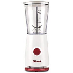 Girmi FR03 Frullatore Elettrico, 170W, 4 Lame in Acciaio INOX, 500 ml, Bianco