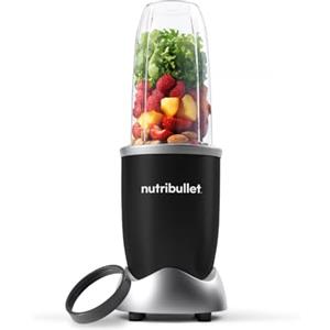 Nutribullet Pro 900, Frullatore Elettrico, Tritatutto, Frullatore Smoothie, Frullatore Tritatutto Multifunzione, Potenza 900 Watt, NB904B