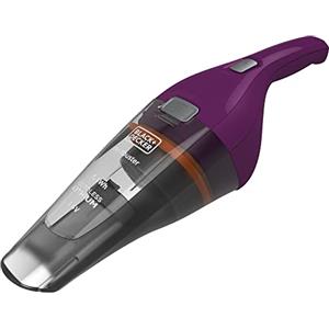 BLACK+DECKER, Aspirabriciole Senza Fili Potente a Batteria Litio con Doppio Sistema di Filtraggio, Design Compatto, Contenitore Rimovibile, Supporto a Muro, Capacità 385 ml 3.6 V 5.4 Wh. NVC115W-QW