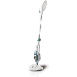 Ariete 4164 Steam mop 10 in 1 - Scopa lavapavimenti a vapore - Uccide 99,9% di germi e batteri - Kit accessori - Autonomia illimitata - 1500 Watt