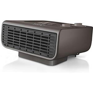 Taurus Tropicano Java 2100 IP Termoventilatore, Riscaldatore, 2 Impostazioni di Calore, 2000 W, Funzione Ventola, Termostato Regolabile, Spia Luminosa, Silenziosa, Grigio