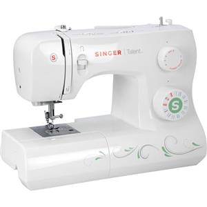 Singer Talent 3321 Macchina per Cucire Automatica con 28 Operazioni di Cucito, Bianco