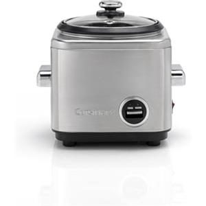 Cuisinart Cuociriso Multifunzone | Cuoce a vapore e mantiene al caldo | Cavo retrattile | Recipiente Antiaderente e Cestino in Acciaio Inox senza BPA | Fino a 400g di riso, 6 Porzioni