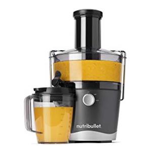 nutribullet Juicer, Estrattore di Succo a Freddo, Estrattore Frutta e Verdura, Estrattore Succo Frutta, Facile da Pulire, Vaschetta per Polpa da 1,5 L, NBJ100G