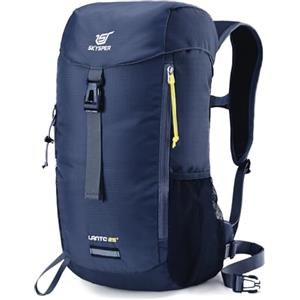 SKYSPER Zaino da Hiking 25L, Zaino Tekking Leggero e Traspirante Unisex Zainetto da Escursione per Trekking Viaggio