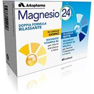 Arkopharma Magnesio 24 G&N, 60 Capsule, 1 unità, 1