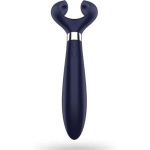 SATISFYER partner Vibratore Satisfyer Endless Fun per coppie 33 possibili usi con 100 funzioni di vibrazione | Forte e silenzioso per donna e uomo | Sex toy utilizzabile come dildo e per la stimolazione del clitoride