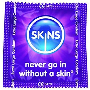 SKINS Preservativi skins extra large, confezione da 24