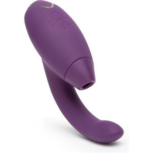 Womanizer InsideOut Vibratore Succhia-Clitoride per Donne - Sex Toy Vibrante per la Stimolazione del Clitoride e del Punto G - Vibratore Rabbit con 12 Livelli di Intensità - Impermeabile - Viola