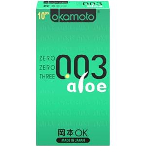 Okamoto 003 | Condoms | Aloe Jelly 10pc by Okamoto