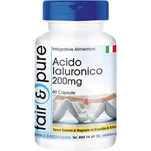 Fair & Pure® - Acido ialuronico 200mg - Vegan - 60 Capsule