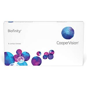 Biofinity - Lenti mensile morbide, R 8.6, D 14, 6 pezzi, Diottrie -3.50