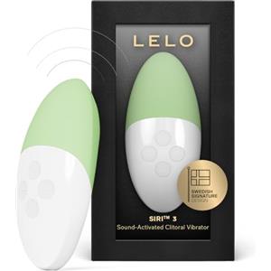 LELO SIRI 3 Vibratore Attivato dal Suono con Tecnologia SoundSense e 8 Modalità di Piacere, Vibratore per Donna Clitoride (Pistachio Cream)