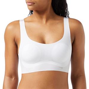 sloggi Donna Zero Feel Top Ex, Bianco, M