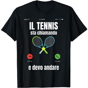 Tennis Tennista Divertente Tennis Divertente Tennista Uomo Donna Maglietta