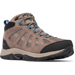 Columbia Redmond 3 Mid WP, Scarpe da Trekking Alte Uomo, Iron/Phoenix Blue, 41 EU