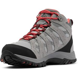 Columbia Redmond 3 Mid WP, Scarpe da Trekking Donna, Cordovan/Dark Coral 2023 , 36 EU