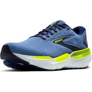 Brooks Glycerin GTS 21, Sneaker Uomo, Blue Peacoat Lemon, 45.5 EU