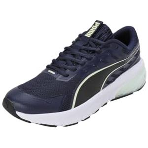 PUMA Cell Glare, Road Running Shoe Unisex - Adulto, Puma Navy Cool Cucumber Puma Black, 40 EU