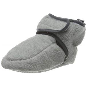 Playshoes Scarpe In Pile Per Bambini, Scarpe In Pile Unisex - Bambini e ragazzi, Grigio, 18/19 EU